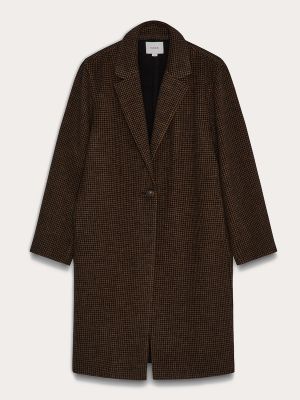 Abrigo de lana Vince marrón