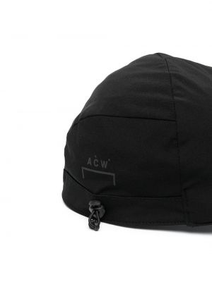 Raštuotas kepurė su snapeliu A-cold-wall* juoda