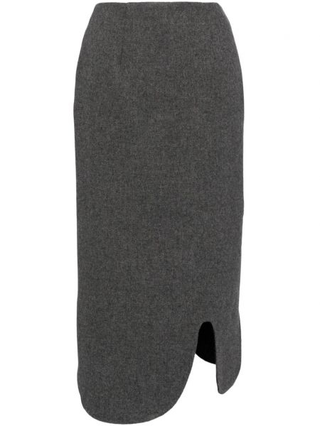 Pencil skirt Enföld grå