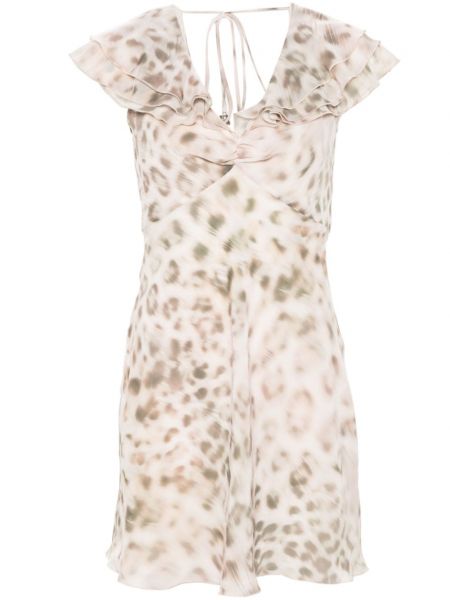Mini haljina s printom s leopard uzorkom Rotate
