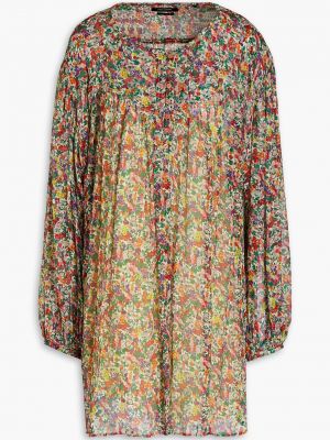 Платье мини в цветочек с принтом Isabel Marant