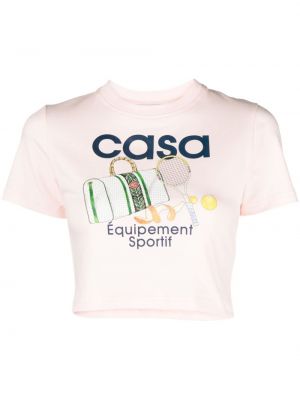T-shirt Casablanca rose