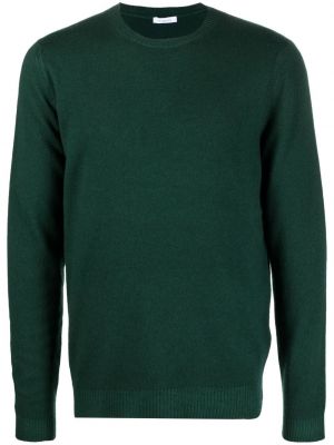 Vlnený sveter s okrúhlym výstrihom Malo zelená