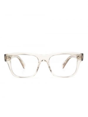 Průsvitné brýle Oliver Peoples bílé