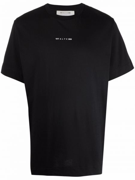 Camiseta con estampado 1017 Alyx 9sm negro