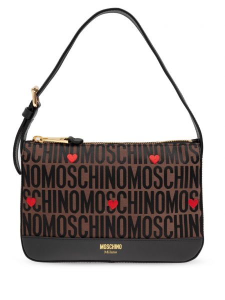 Skuldertaske Moschino brun