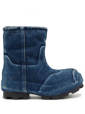 Chelsea boots Diesel modrá