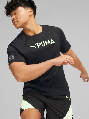 Priliehavé športové tričko Puma čierna
