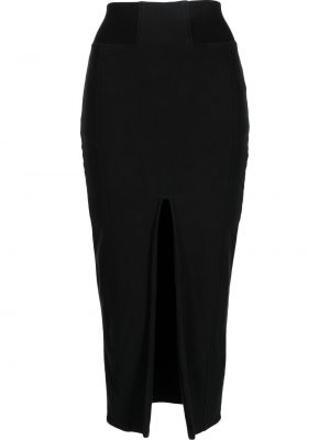 Bavlnená puzdrová sukňa Thom Krom čierna