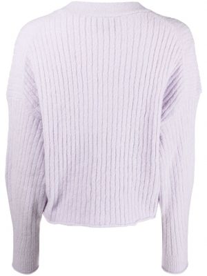 Cardigan en tricot Rus violet