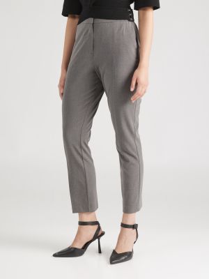 Pantalon plissé Warehouse gris