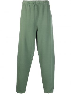 Puuvillased sirged püksid Erl roheline