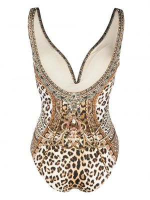 Badeanzug mit print mit leopardenmuster Camilla