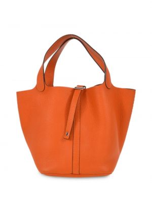 Nákupná taška Hermès oranžová