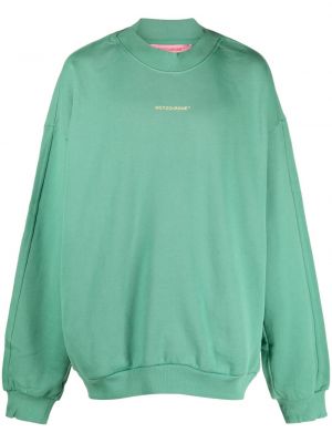 Einfarbiger sweatshirt Monochrome grün