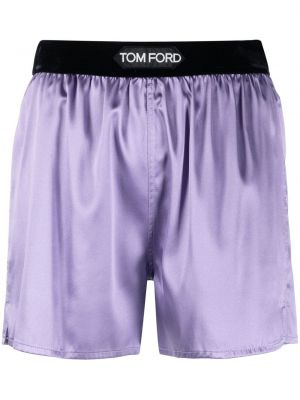 Pantaloni scurți Tom Ford violet