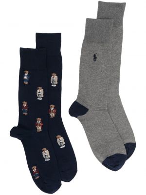 Socken mit print Polo Ralph Lauren grau