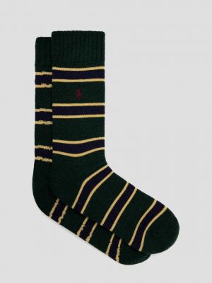 Вълнени чорапи Polo Ralph Lauren зелено