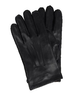 Rękawiczki skórzane Joop! Collection czarne