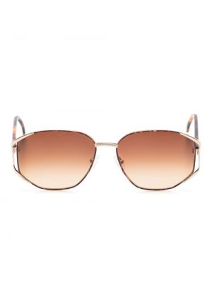Sluneční brýle Fendi Eyewear hnědé