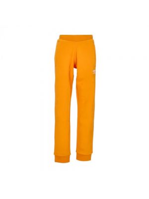 Spodnie sportowe Adidas pomarańczowe