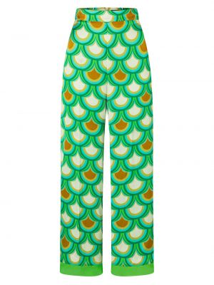 Широкие брюки со складками Ana Alcazar Kebly, смешанные цвета