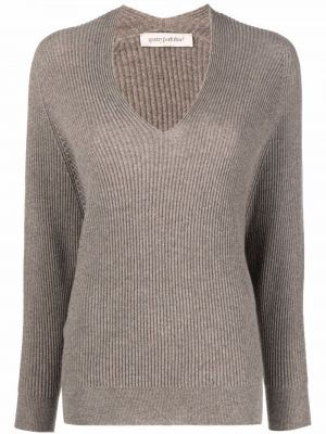 Jersey de cachemir con escote v de tela jersey Gentry Portofino