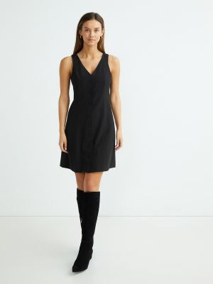 Mini vestido sin mangas Y.a.s negro