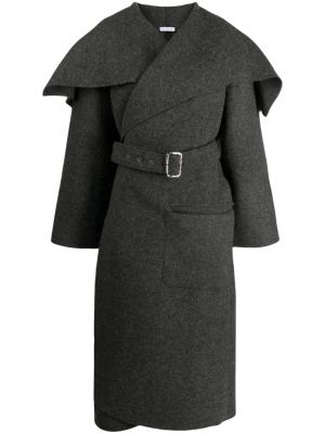 Vlnený kabát Niccolò Pasqualetti sivá