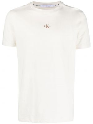 T-shirt Calvin Klein Jeans vit