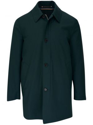 Vlnený kabát Paul Smith zelená
