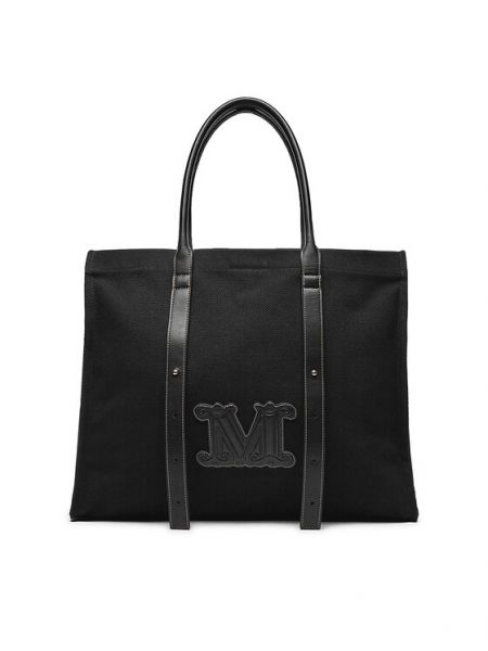 Плажна чанта Max Mara Beachwear черно