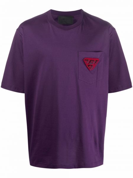 Camiseta oversized Prada violeta