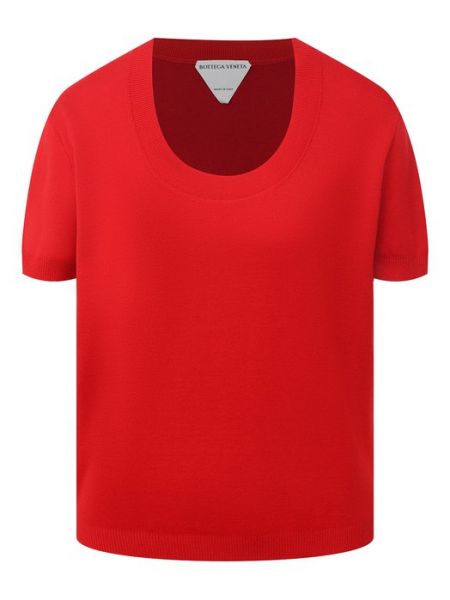Красная футболка Bottega Veneta
