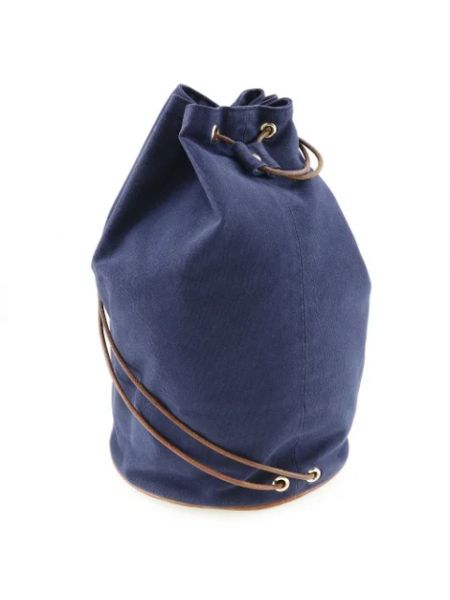 Retro schultertasche Hermès Vintage blau