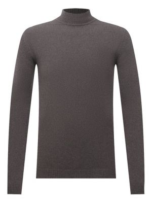 Кашемировый шерстяной свитер Rick Owens серый