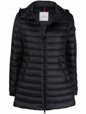 Hette lang jakke Moncler svart