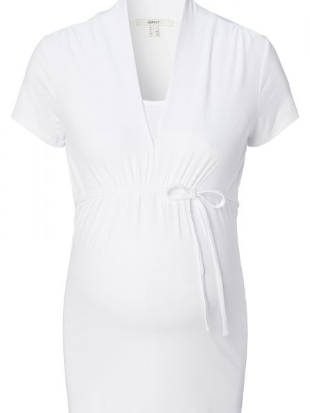 T-shirt Esprit Maternity bianco