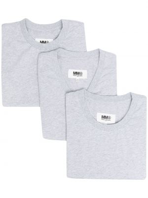Camiseta Mm6 Maison Margiela gris
