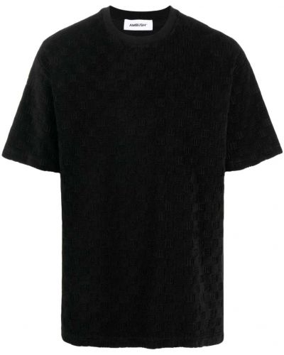 Žakardinis marškinėliai Ambush juoda