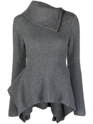 Asimetrični pulover Simkhai siva