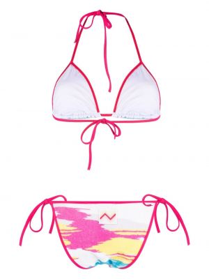 Bikini mit print Missoni weiß