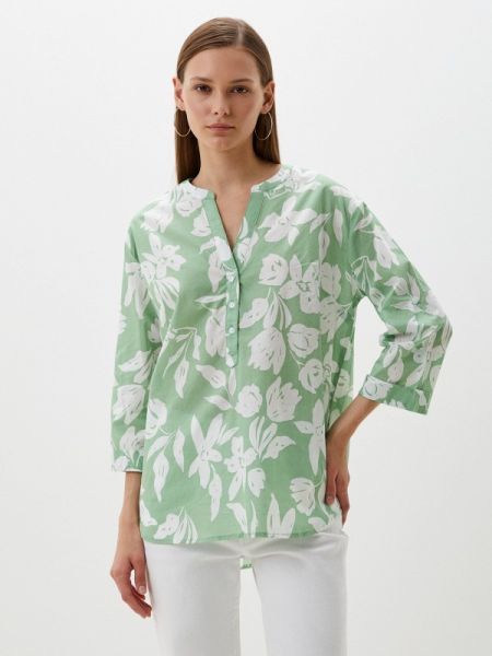 Рубашка Zolla зеленая