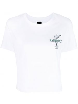 T-shirt z nadrukiem Juun.j - Biały