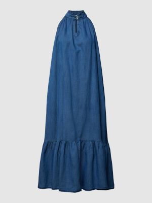 Sukienka jeansowa Tonno & Panna niebieska