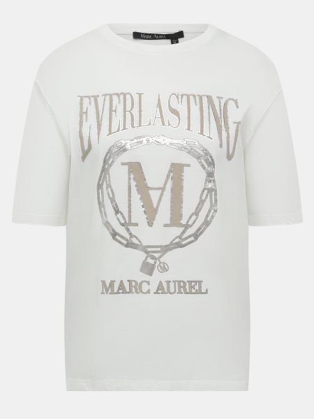 Белая футболка Marc Aurel