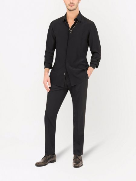Camisa manga larga Dolce & Gabbana negro