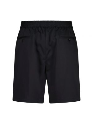 Pantalones cortos de algodón Ami Paris negro