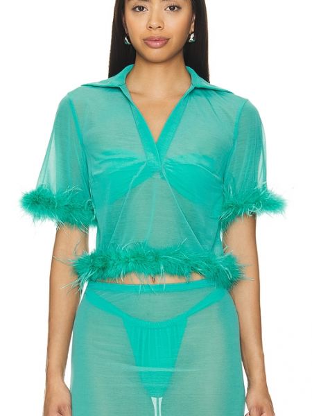 Top transparente Lovers And Friends verde