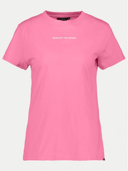 Marškinėliai Didriksons rožinė